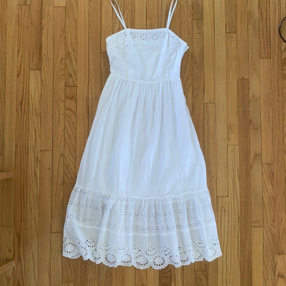 Cute white summer dress by Japna
